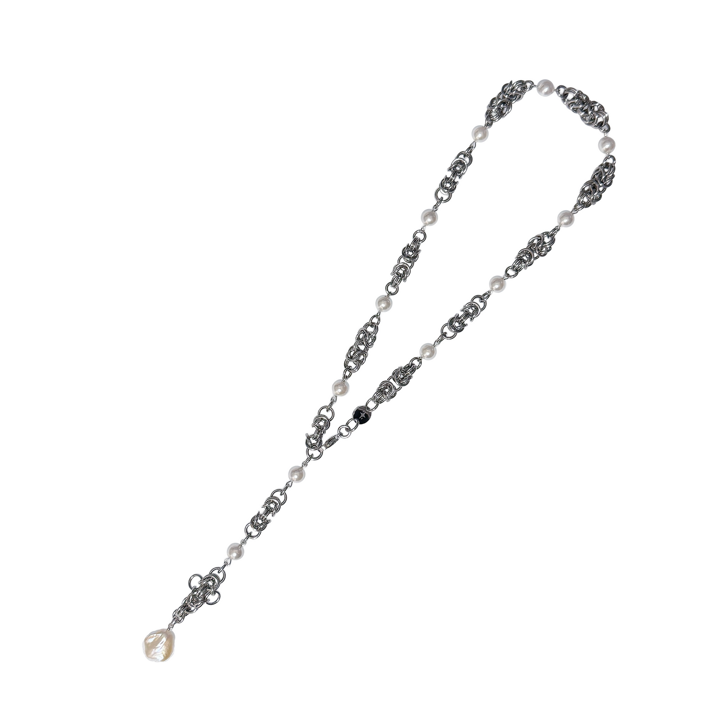 Baroque Pearl Long Necklace