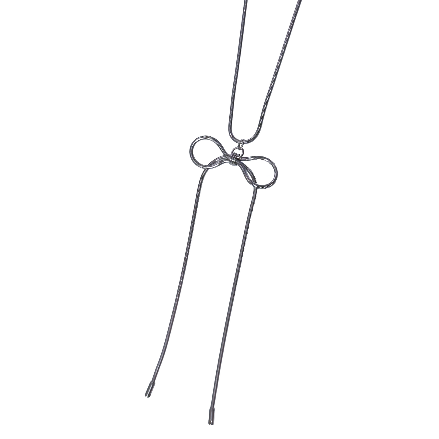 Long Ribbon Necklace