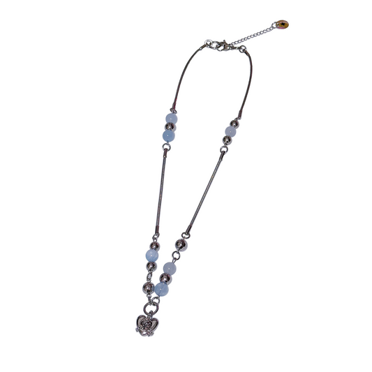 Chained Heart Blue ver. Necklace