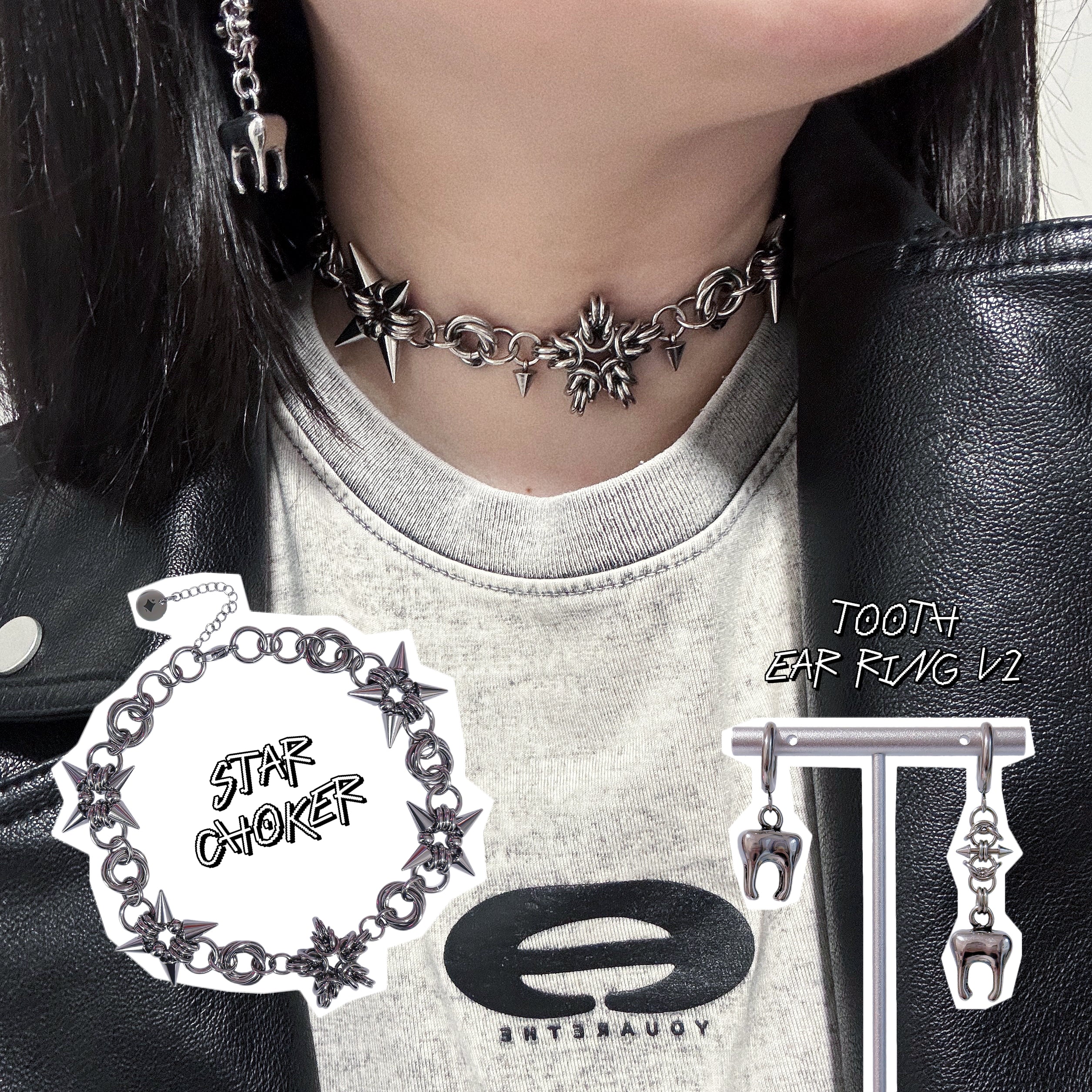 Tooth Earring