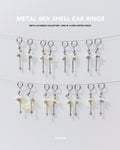 Metal Mix Shell Ear Ring (One of a kind)