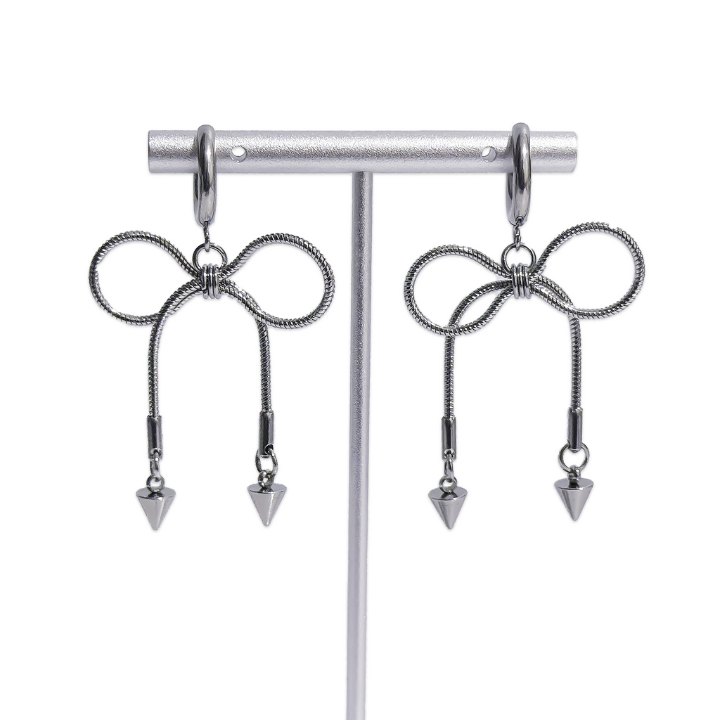 Ribbon Virus Earring