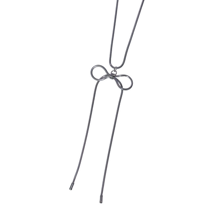 Long Ribbon Necklace